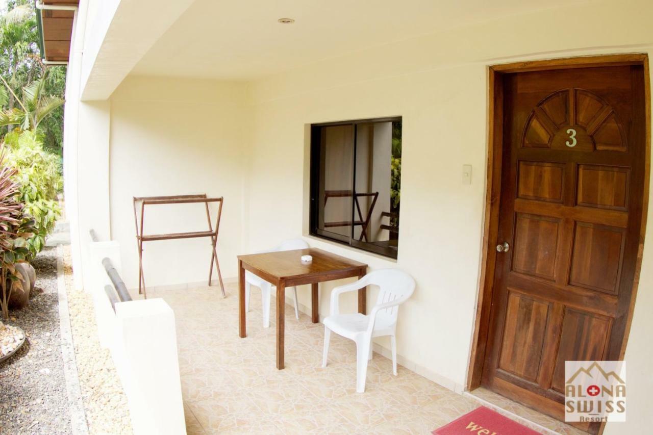Alona Swiss Resort Panglao Bagian luar foto