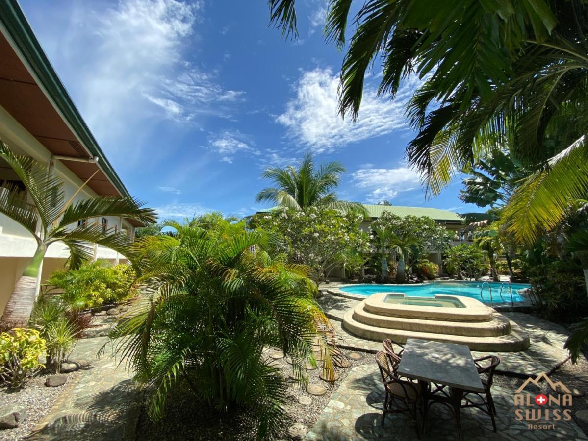 Alona Swiss Resort Panglao Bagian luar foto