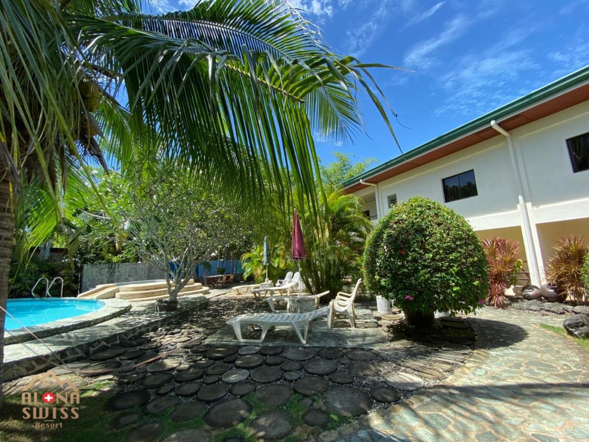 Alona Swiss Resort Panglao Bagian luar foto