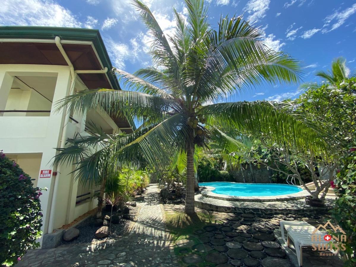 Alona Swiss Resort Panglao Bagian luar foto