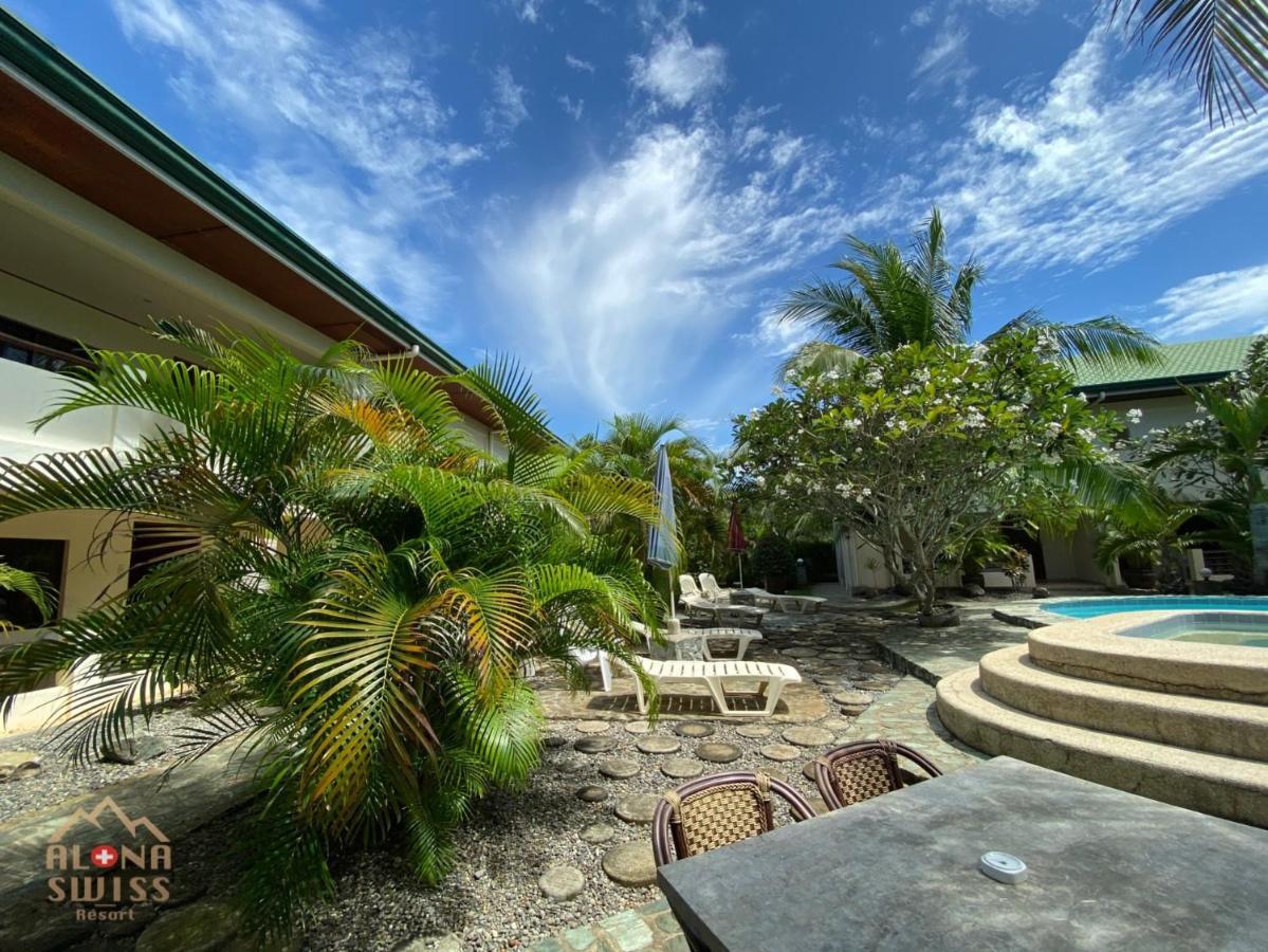 Alona Swiss Resort Panglao Bagian luar foto